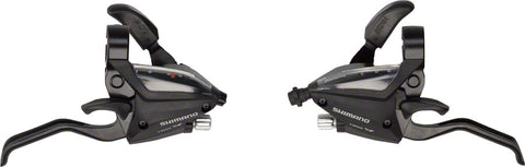 Shimano STEF500 3 x 8Speed Brake/Shift Lever Set Black