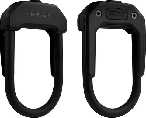 Hiplok DX Wearable ULock 3.34 x 5.9 Keyed Black