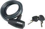 MSW KLK108 Keyed Cable Lock 8mm x 5' Black