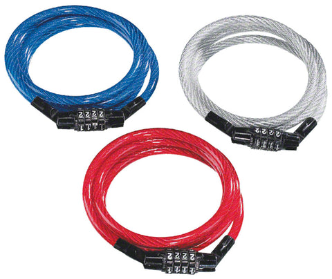 Kryptonite KryptoFlex Keeper 712 4Digit Combo Cable Lock 4' x 7mm