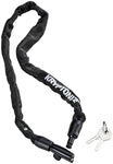 Kryptonite Keeper 465 Chain Lock with Key 2.13' x 4mm Black