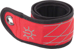 Nite Ize SlapLit LED Bracelet with Wavy Grid Red