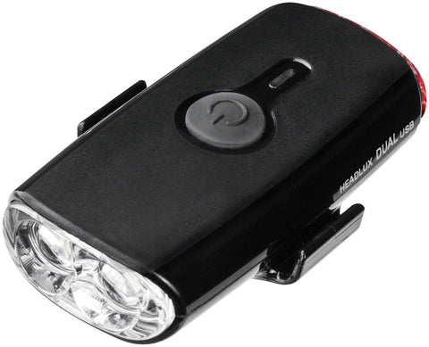 Topeak HeadLux Dual Headlight/Taillight USB Black
