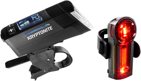 Kryptonite Incite X8 Headlight XBR Taillight Set Black