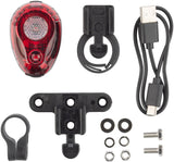 Planet Bike Rojo 100 Taillight USB Rechargeable Red