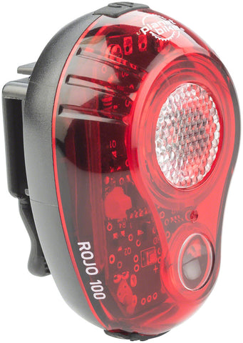 Planet Bike Rojo 100 Taillight USB Rechargeable Red