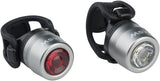 MSW HTL032 Cricket USB Headlight/Taillight Set Silver