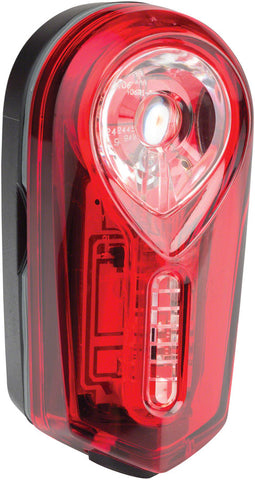 MSW Octodon Rear Taillight with Multiple Lighting Modes Black