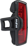 MSW Pangolin Rear USB Taillight with Multiple lighting Modes Black