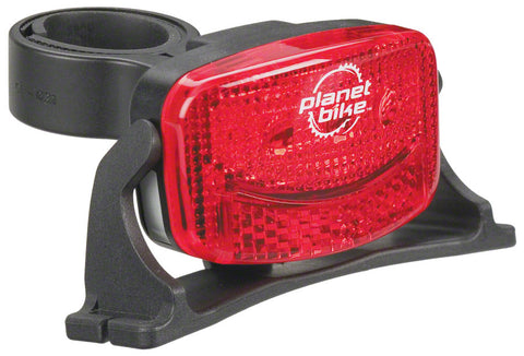 Planet Bike Blinky 3H 3 LED Helmet Taillight Red/Black