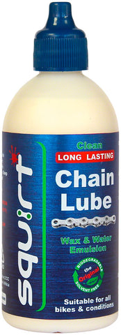 Squirt Long Lasting Dry Bike Chain Lube 4 fl oz Drip