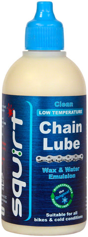 Squirt Long Lasting Low Temperature Dry Bike Chain Lube 4 fl oz Drip