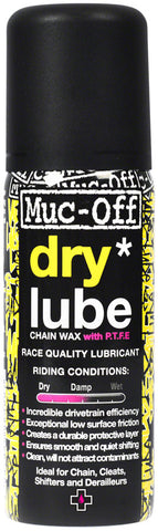MucOff Dry PTFE Bike Chain Lube 400ml Aerosol