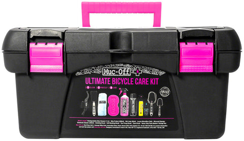 MucOff Ultimate Bicycle Cleaning Kit Toolbox with 10 Pieces