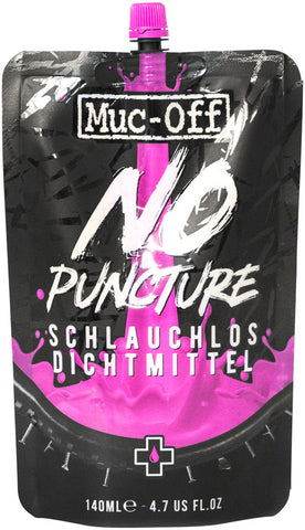 MucOff No Puncture Hassle Tubeless Tire Sealant 140ml Pouch