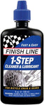 Finish Line 1Step Cleaner and Bike Chain Lube 4 fl oz Drip