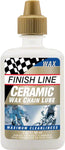 Finish Line Ceramic Wax Bike Chain Lube 2 fl oz Drip