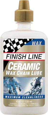 Finish Line Ceramic Wax Bike Chain Lube 4 fl oz Drip