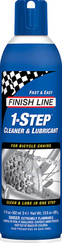 Finish Line 1Step Cleaner and Bike Chain Lube 17 fl oz Aerosol