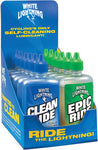 White Lightning Clean Ride and Epic Ride Bike Chain Lube 4 fl oz Drip Box of 12