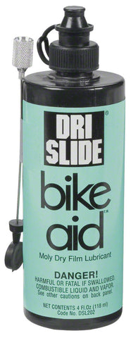 BikeAid DriSlide Bike Chain Lube 4 fl oz Drip