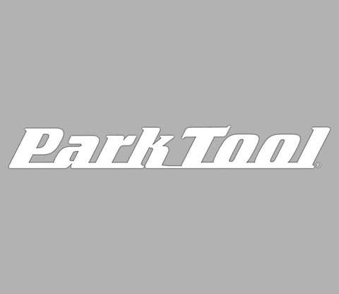 Park Tool DL36W Horizontal Logo Decal White
