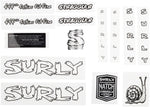 Surly Straggler Decal Set - White