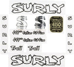 Surly Troll Frame Decal Set Transparent