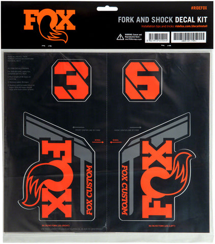 FOX Fork and Shock Decal Kit
