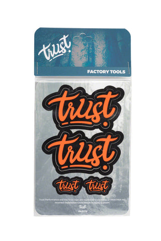 Trust Perfomance Message/Shout Decal Kit Orange