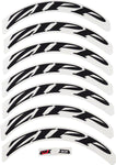 Zipp Decal Set Disc / 808 Matte Black Logo Complete for One Wheel