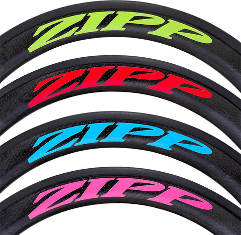 Zipp Decal Set 404 Matte Green Logo Complete for One Wheel