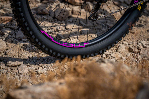 Stan's No Tubes Flow EX3 Rim Decal 27.5 Purple Set