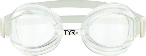 TYR Racetech Goggle Clear Frame/Clear Lens