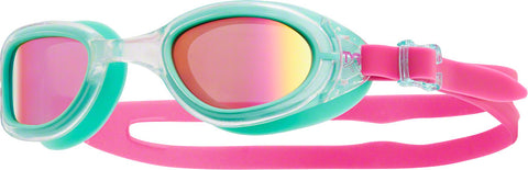 TYR Special Ops 2.0 Polarized Femme Goggle Clear Frame/Mint Gasket/Pink