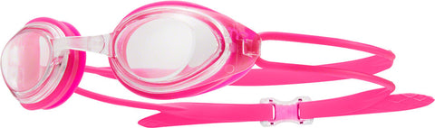 TYR Black hawk Racing WoMen's Swim Goggles Pink/Pink Clear Lens