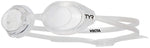 TYR Vecta Racing Adult Swim Goggles - Clear/Clear Clear Lens