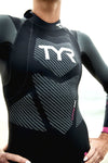 TYR Cat 3 Wetsuit - Black/Pink/Purple Women's XS