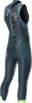 TYR Cat 5 Wetsuit - Sleeveless Black/Green/Yellow Men's XS