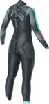 TYR Hurricane Cat 5 Wetsuit - Black/Turquoise/Fuschia Women's Medium