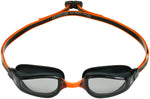 Aqua Sphere Fastlane Goggles - Gray/Orange with Smoke Lens