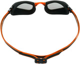 Aqua Sphere Fastlane Goggles - Gray/Orange with Smoke Lens