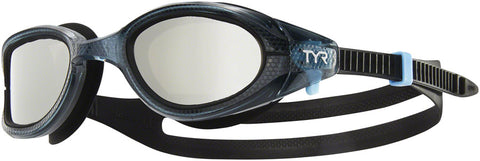 TYR Special Ops 3.0 Polarized Femme Goggle Black Frame/Black Gasket/Silver