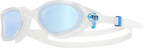 TYR Special Ops 3.0 Polarized Goggle Clear Frame/Clear Gasket/Blue Lens