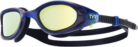 TYR Special Ops 3.0 Polarized Goggle Navy Frame/Navy Gasket/Gold Lens