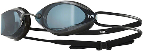 TYR Tracer X Racing Goggle Black Frame/Black Gasket/SMoke Lens