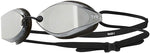 TYR Tracer X Racing Nano Mirrored Goggle Silver Frame/Black Gasket/Silver