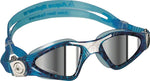 Aqua Sphere Kayenne SF Goggles Aqua/White with Mirror Lens