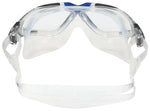 Aqua Sphere Vista Goggles Clear/Dark GRAY/Blue with Clear Lens