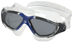 Aqua Sphere Vista Goggles Clear/Dark GRAY/Blue with SMoke Lens